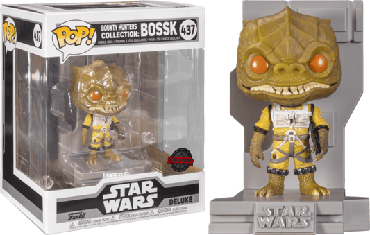 Star Wars Episode V: The Empire Strikes Back - Bossk Bounty Hunters Diorama Deluxe Pop! 437 by LAB7 Malta, Europe