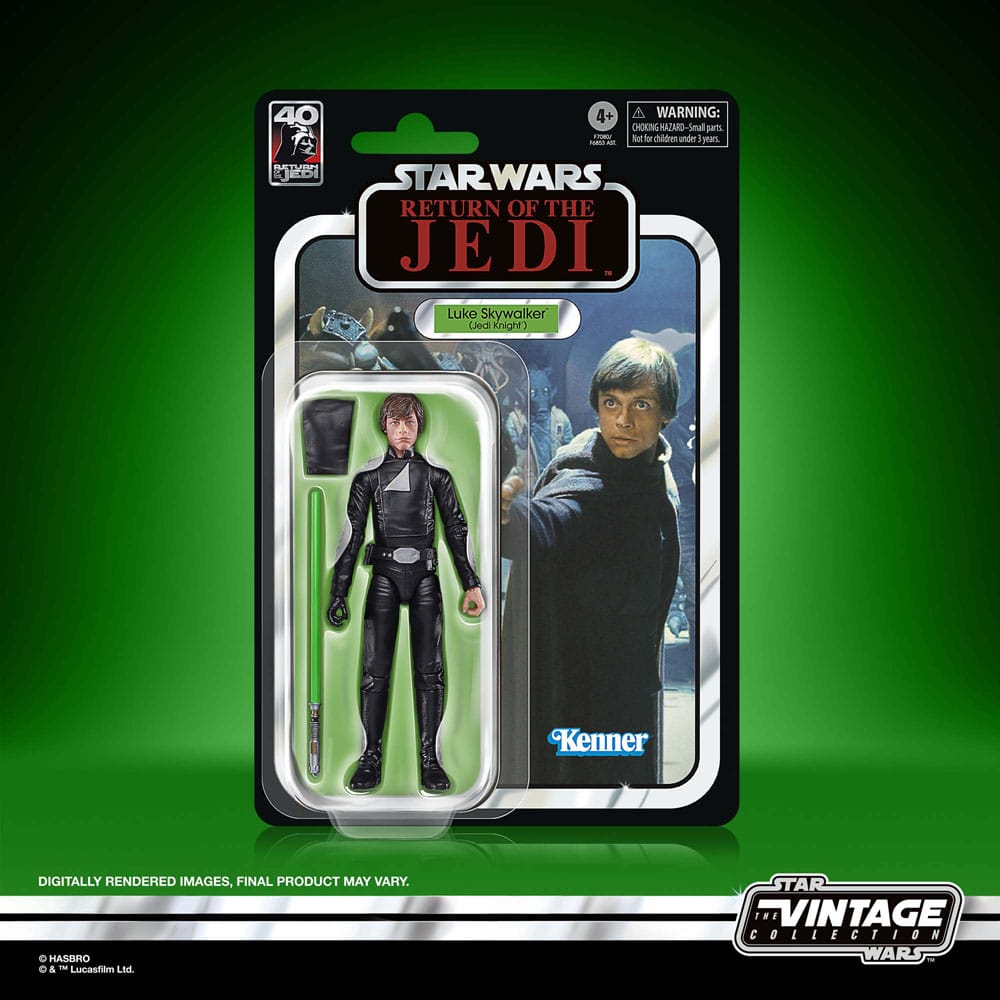 Star Wars Episode VI 40th Anniversary Black Series Action Figure Luke Skywalker (Jedi Knight) 15 cm by LAB7 Malta, Europe