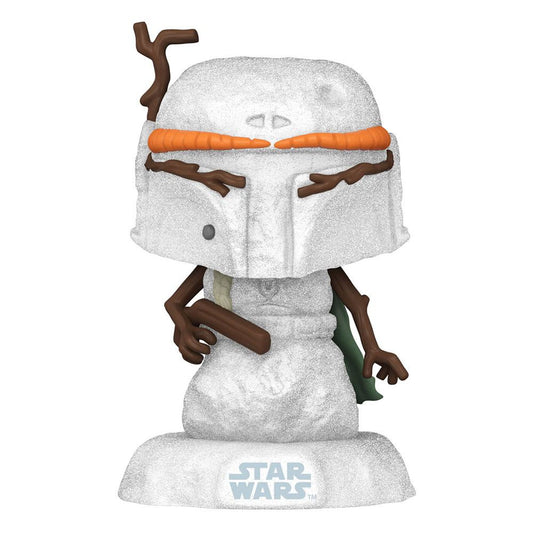 Funko - Star Wars: Holiday - Boba Fett Snowman Pop! 558