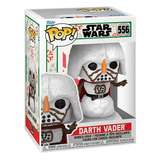Funko - Star Wars: Holiday - Darth Vader Snowman Pop! 556