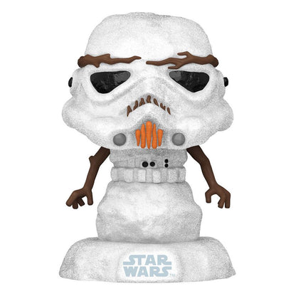 Funko - Star Wars: Holiday - Stormtrooper Snowman Pop! 557