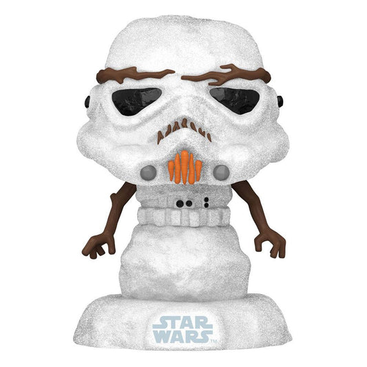 Funko - Star Wars: Holiday - Stormtrooper Snowman Pop! 557