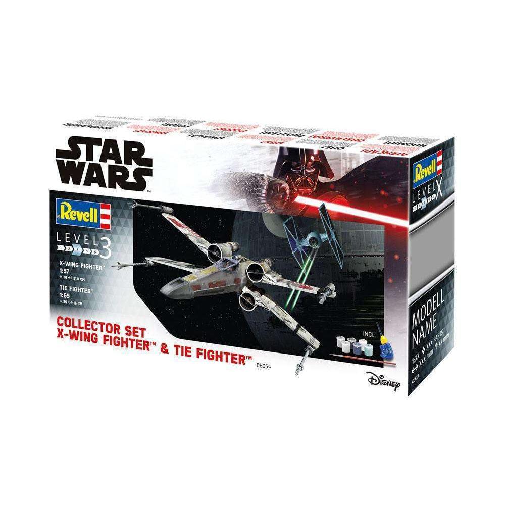 Star Wars Model Kit Gift Set 1/57 X-Wing Fighter & 1/65 TIE Fighter in Malta | LAB7