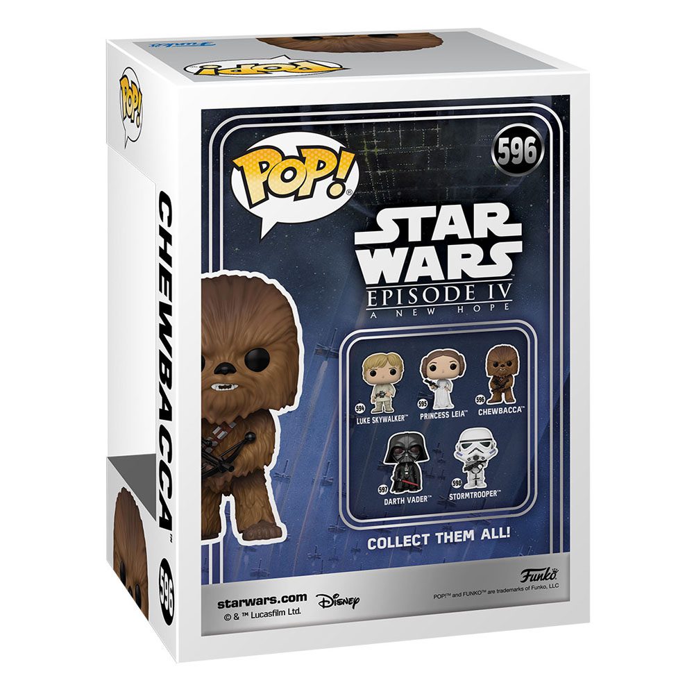 Star Wars New Classics POP! Star Wars Vinyl Figure Chewbacca 596 by LAB7 Malta, Europe