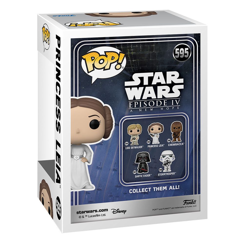 Star Wars New Classics POP! Star Wars Vinyl Figure Leia 595 by LAB7 Malta, Europe