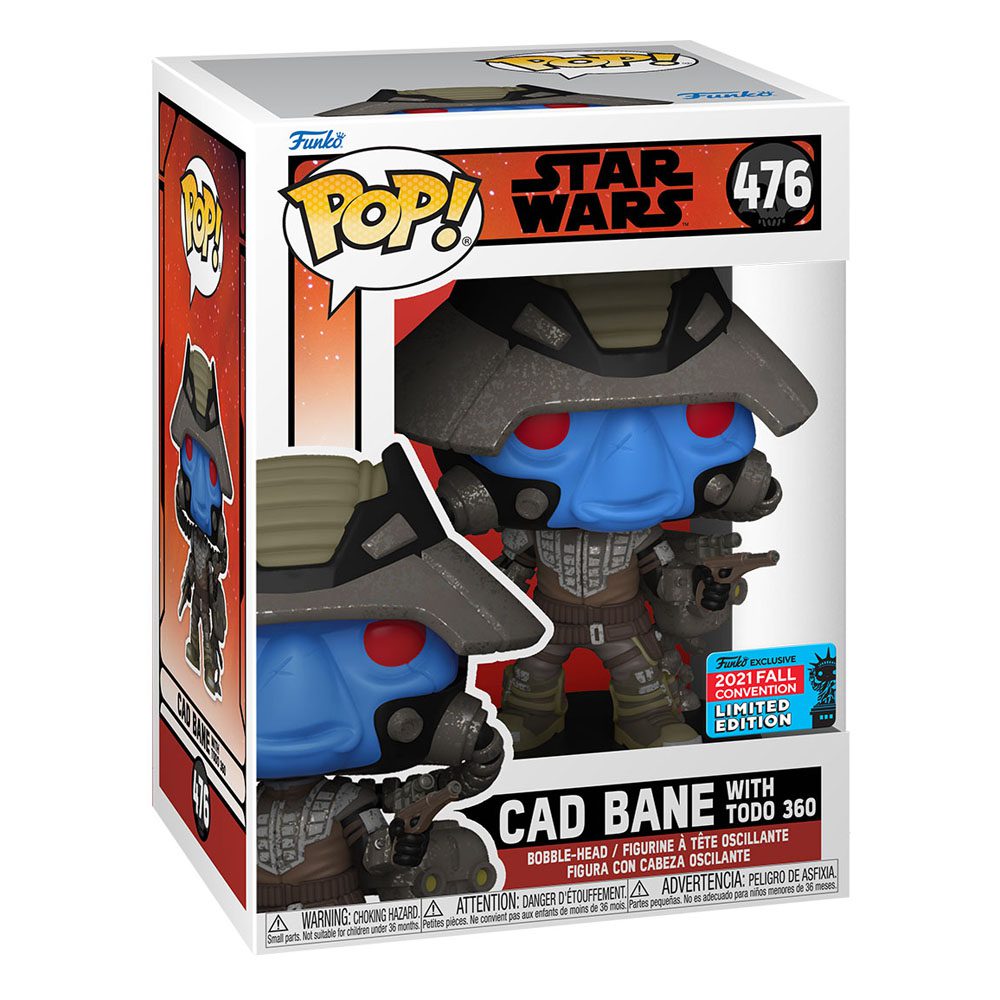 Star Wars POP! Vinyl Figure Cad Bane w/ Todo (NYCC/Fall Con) 476 by LAB7 Malta, Europe