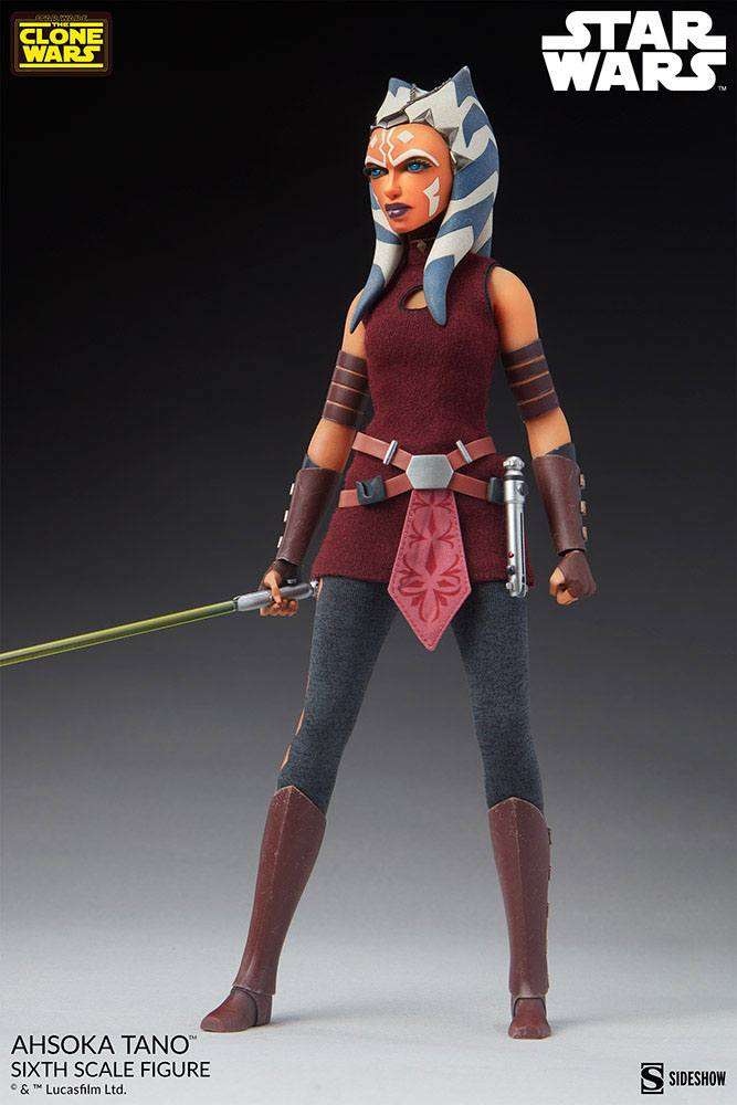 Star Wars The Clone Wars Action Figure 1/6 Ahsoka Tano 27 cm by LAB7 Malta, Europe