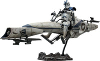 Star Wars The Clone Wars Action Figure 1/6 Commander Appo & BARC Speeder by LAB7 Malta, Europe