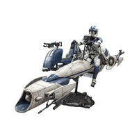 Star Wars The Clone Wars Action Figure 1/6 Heavy Weapons Clone Trooper & BARC Speeder with Sidecar by LAB7 Malta, Europe