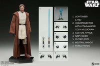 Star Wars The Clone Wars Action Figure 1/6 Obi - Wan Kenobi 30 cm by LAB7 Malta, Europe
