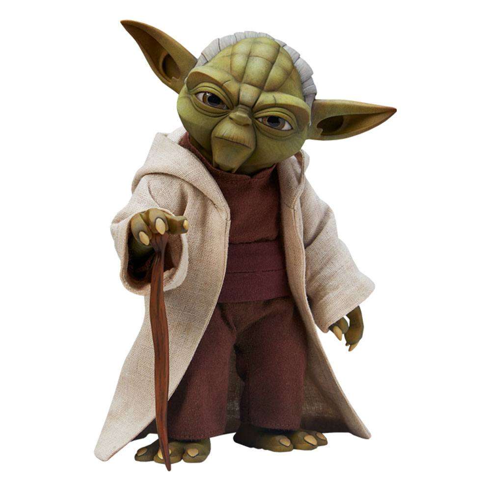 Star Wars The Clone Wars Action Figure 1/6 Yoda 14 cm by LAB7 Malta, Europe