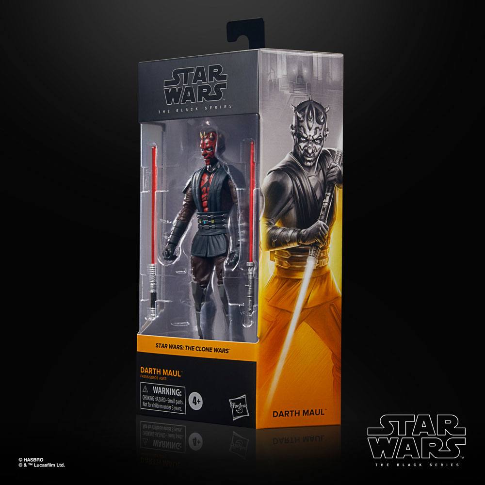 Star Wars: The Clone Wars Black Series Action Fig '22 Darth Maul by LAB7 Malta, Europe
