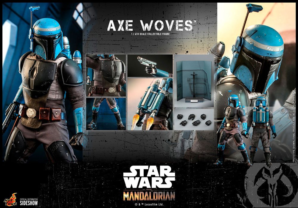 Star Wars The Mandalorian Axe Woves 1/6 Scale Action Figure 908860 by LAB7 Malta, Europe