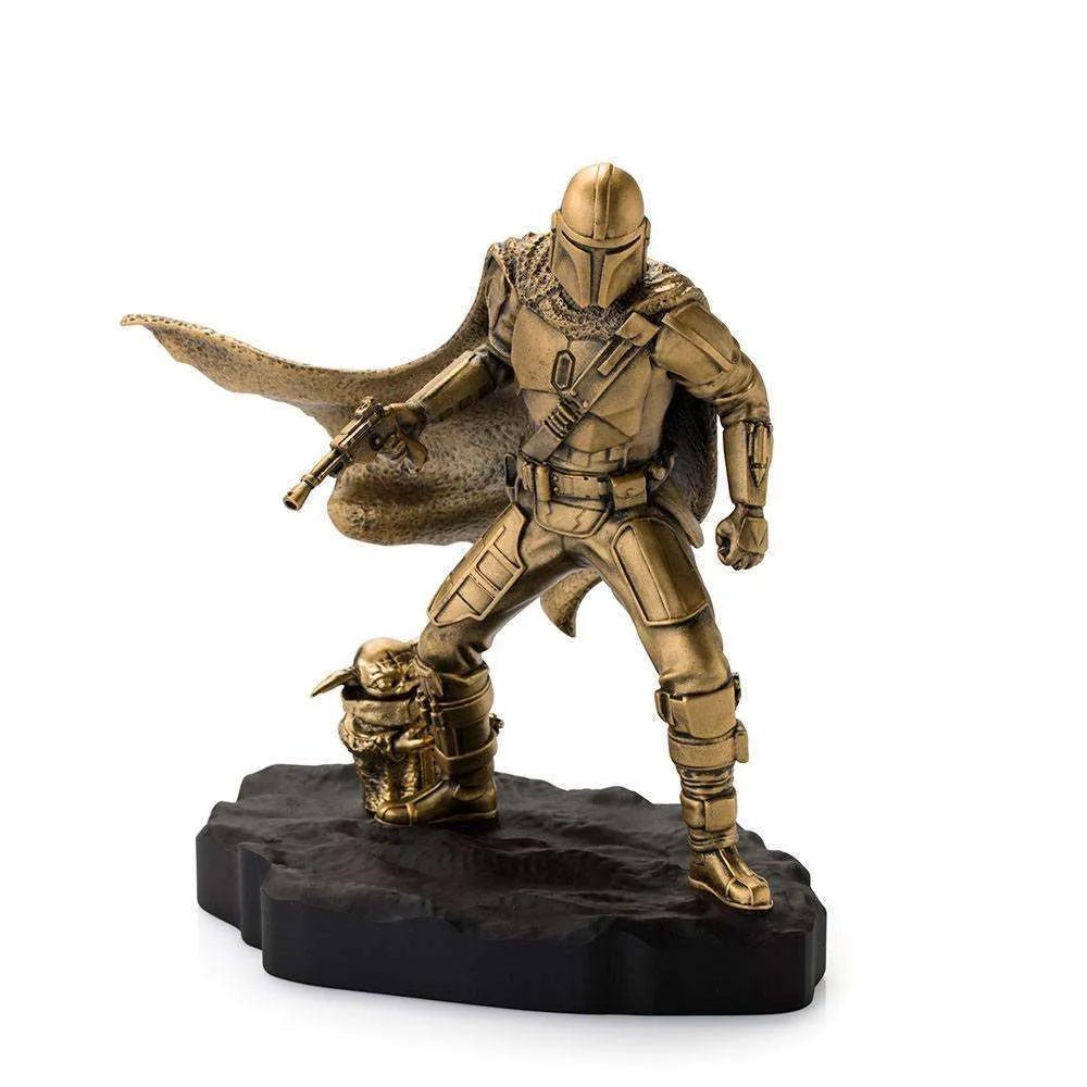 Star Wars The Mandalorian Pewter Collectible Statue Mandalorian (Gilt) Limited Edition 20 cm in Malta | LAB7