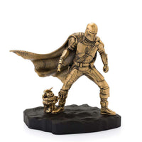 Star Wars The Mandalorian Pewter Collectible Statue Mandalorian (Gilt) Limited Edition 20 cm in Malta | LAB7