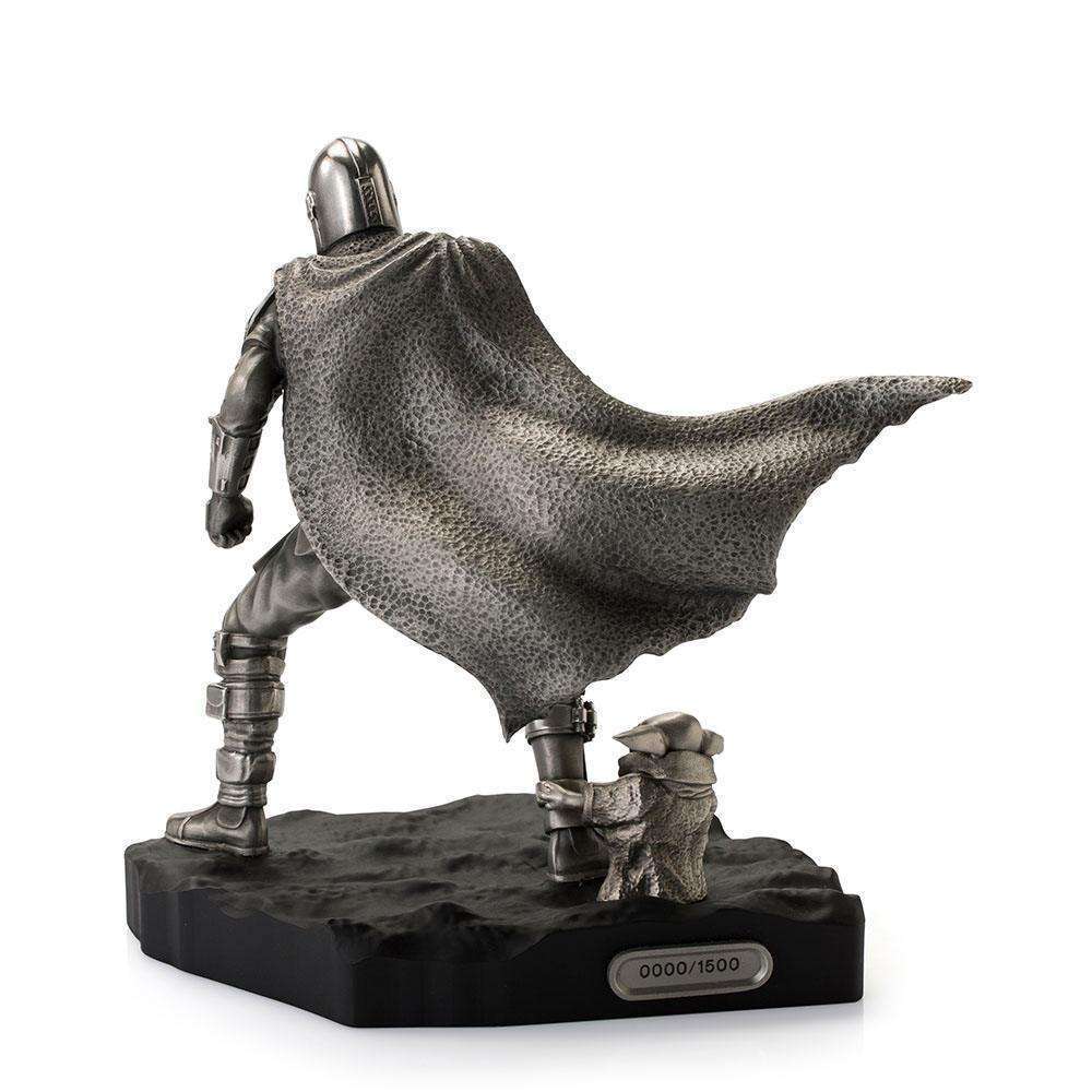 Star Wars The Mandalorian Pewter Collectible Statue Mandalorian Limited Edition 20 cm by LAB7 Malta, Europe