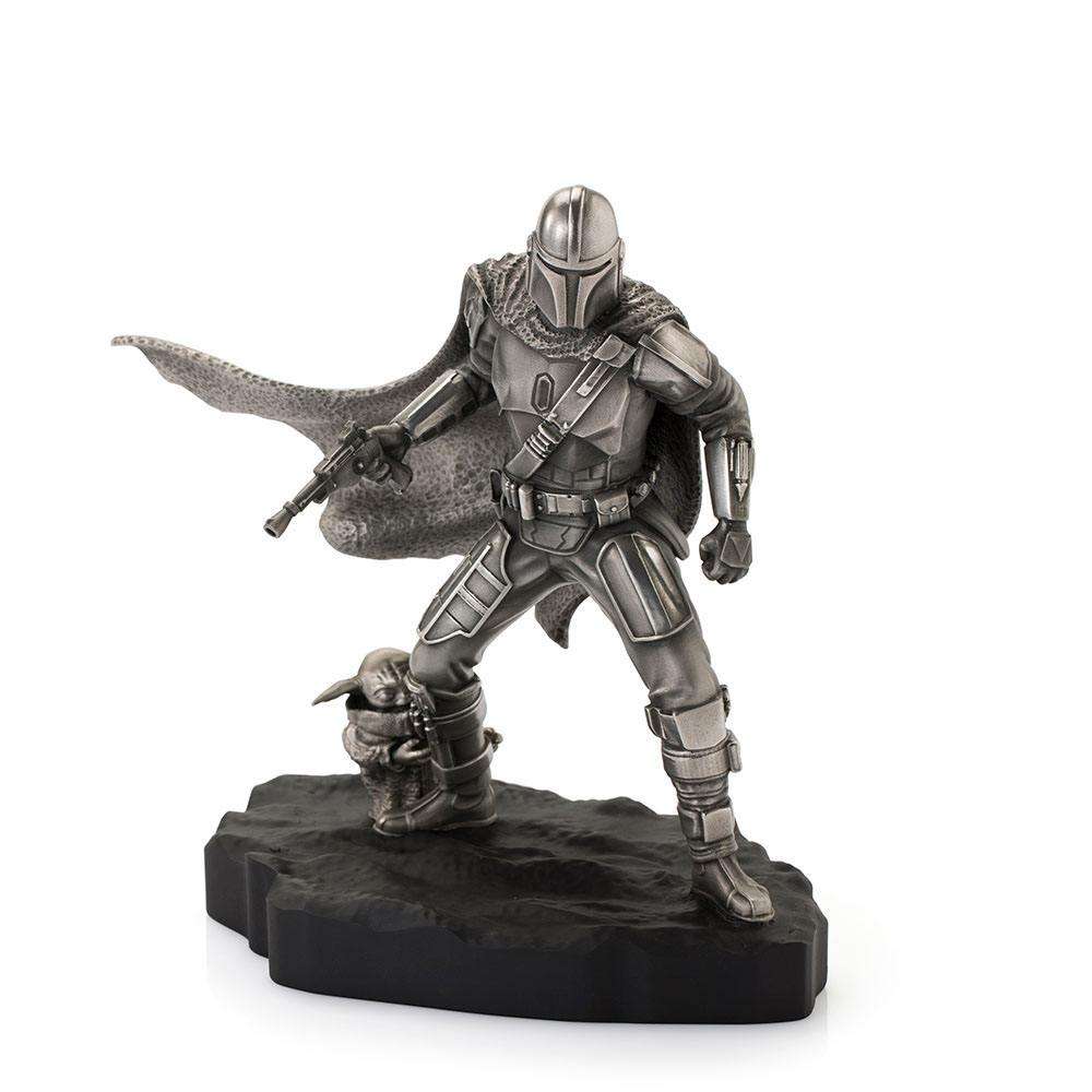 Star Wars The Mandalorian Pewter Collectible Statue Mandalorian Limited Edition 20 cm by LAB7 Malta, Europe