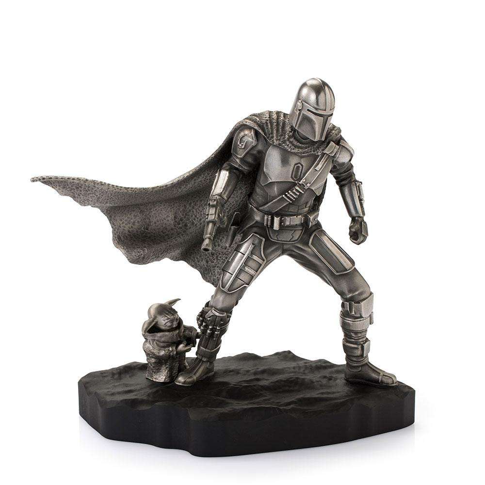 Star Wars The Mandalorian Pewter Collectible Statue Mandalorian Limited Edition 20 cm by LAB7 Malta, Europe