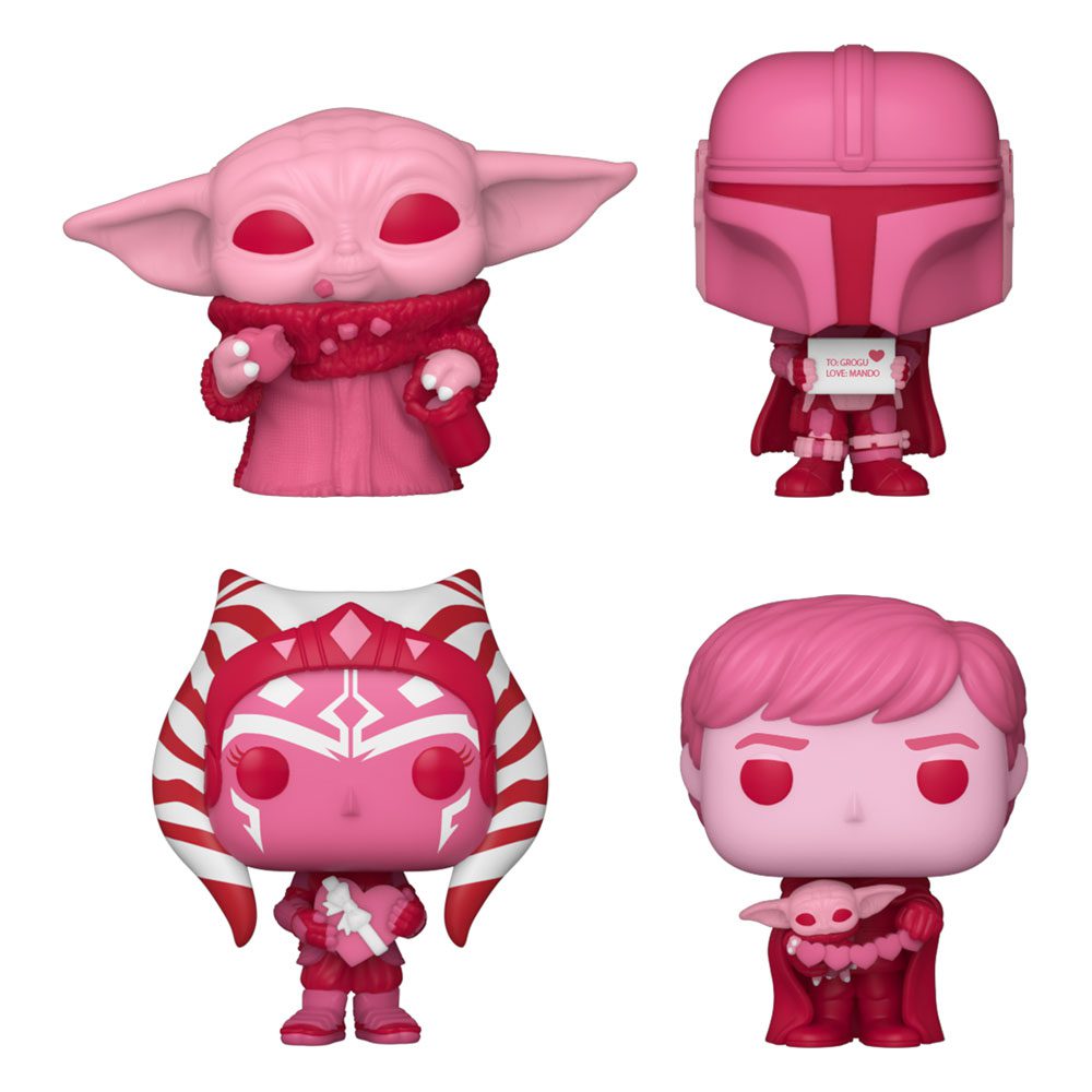 Star Wars Valentines Pocket POP! Vinyl Figure 4 - Pack 4 cm by LAB7 Malta, Europe