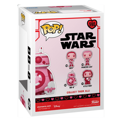 Star Wars Valentines POP! Star Wars Vinyl Figure BB - 8 590 by LAB7 Malta, Europe