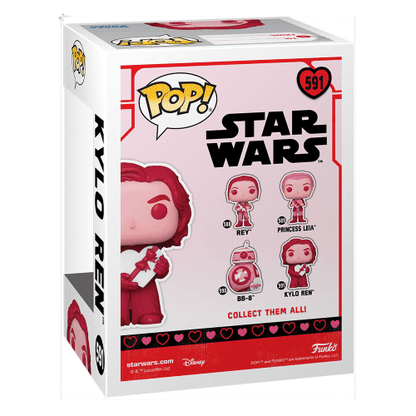 Funko - Star Wars Valentines POP! Star Wars Vinyl Figure Kylo Ren 591