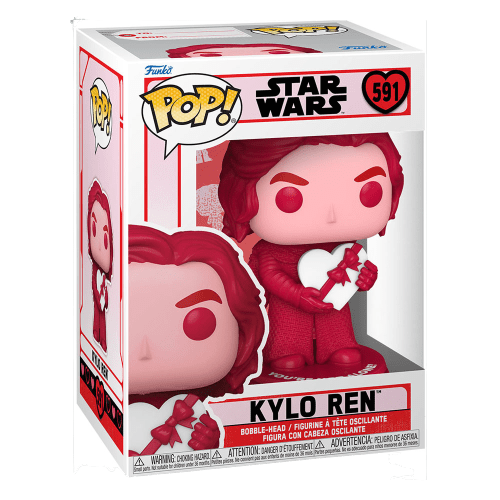 Star Wars Valentines POP! Star Wars Vinyl Figure Kylo Ren 591 by LAB7 Malta, Europe