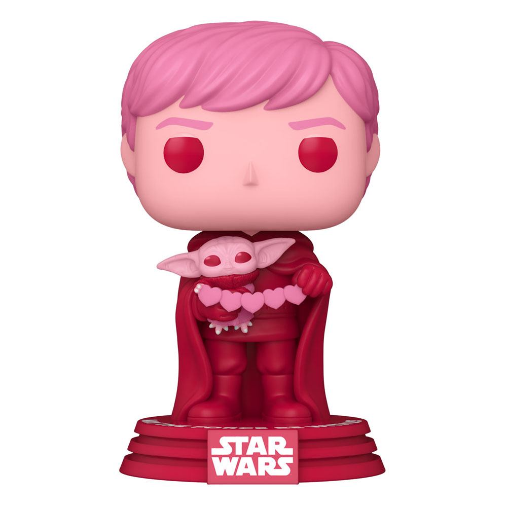 Star Wars Valentines POP! Star Wars Vinyl Figure Luke & Grogu 9 cm by LAB7 Malta, Europe