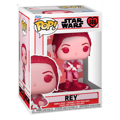 Star Wars Valentines POP! Star Wars Vinyl Figure Rey 588 by LAB7 Malta, Europe