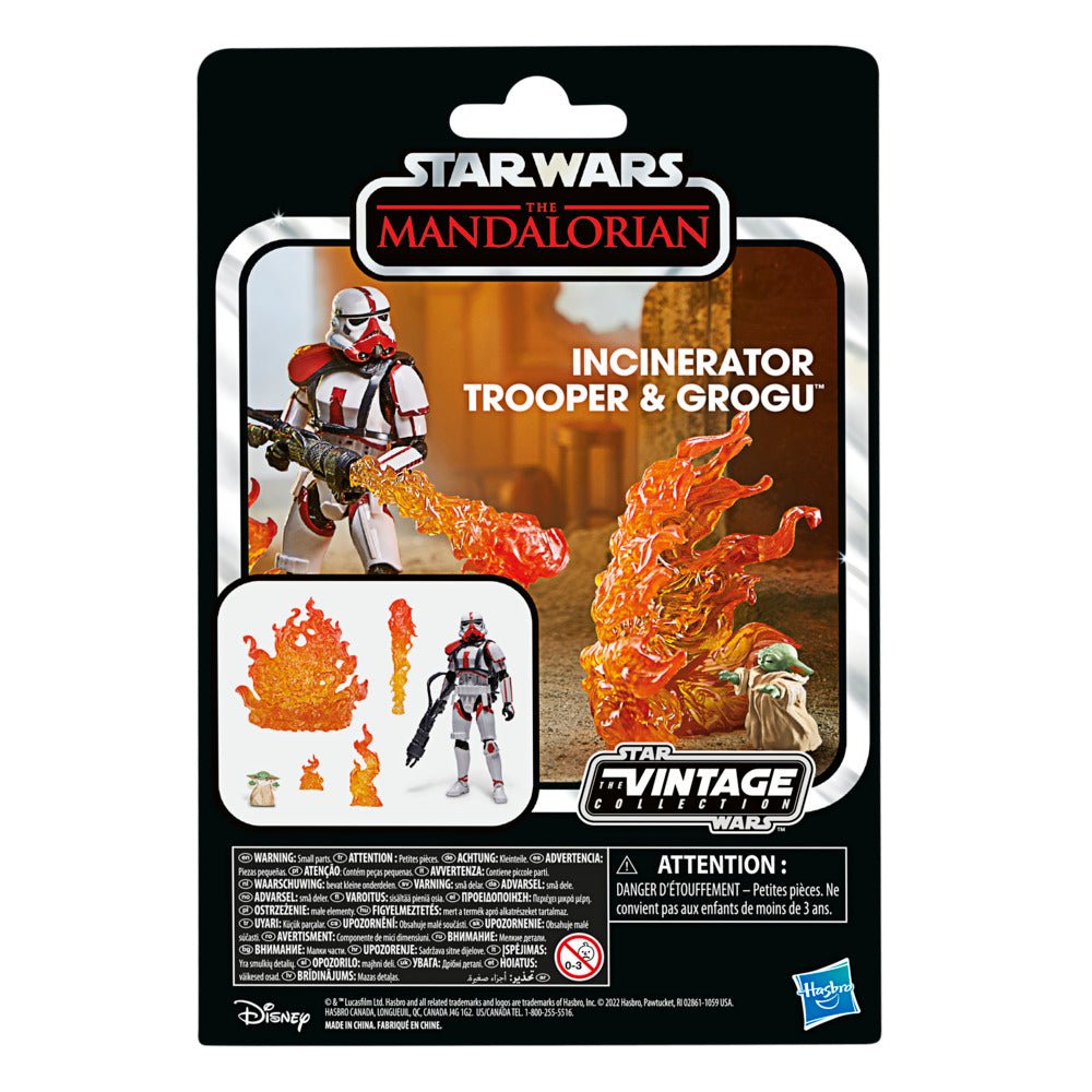 Hasbro - Star Wars Vintage Collection Incinerator Trooper & Grogu 9.5cm – Hasbro