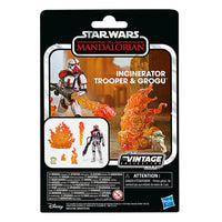 Star Wars Vintage Collection Incinerator Trooper & Grogu 9.5cm – Hasbro by LAB7 Malta, Europe
