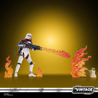 Star Wars Vintage Collection Incinerator Trooper & Grogu 9.5cm – Hasbro by LAB7 Malta, Europe
