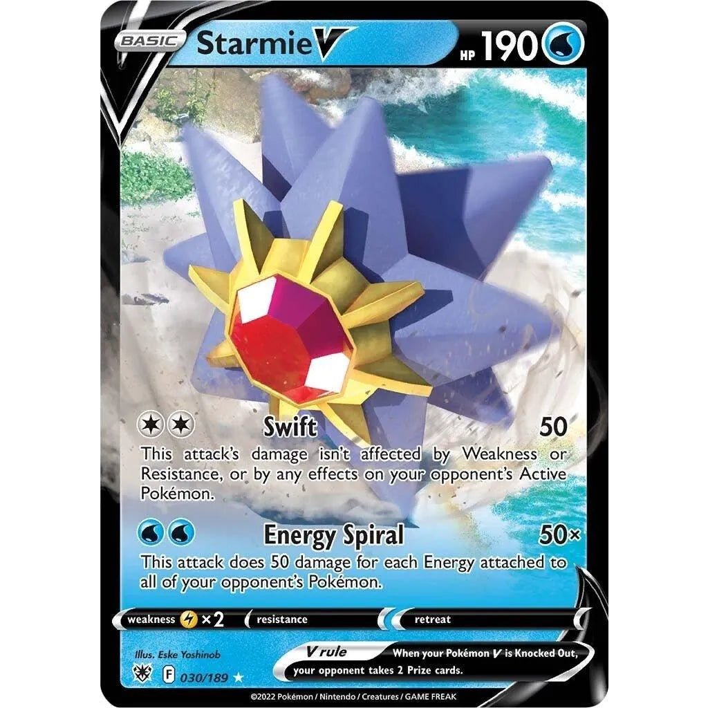 Starmie V (030/189) (SWSH10: Astral Radiance) in Malta | LAB7