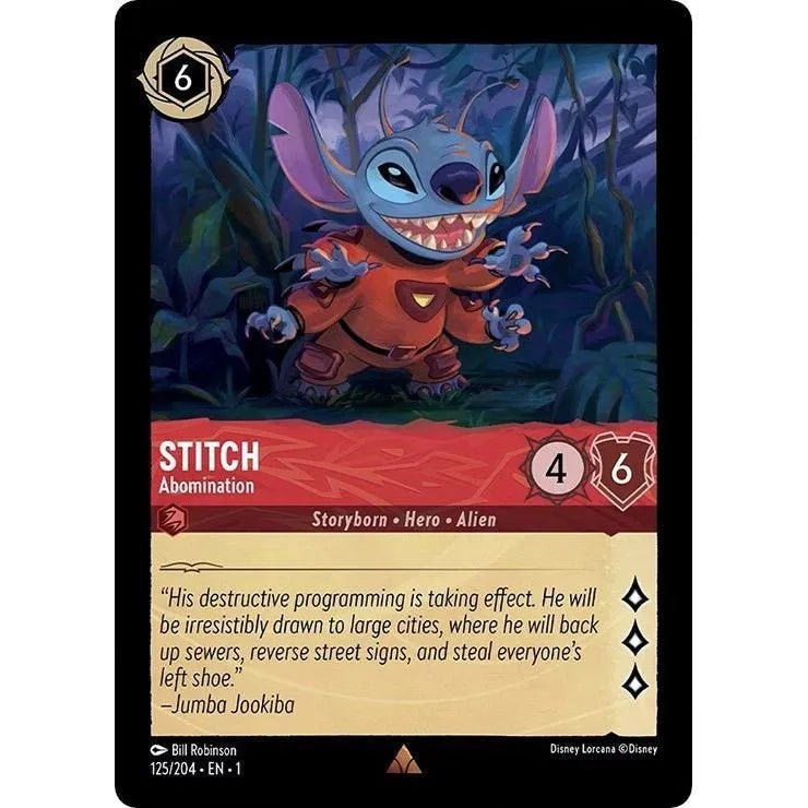 Stitch - Abomination (125/204) (The First Chapter) in Malta | LAB7