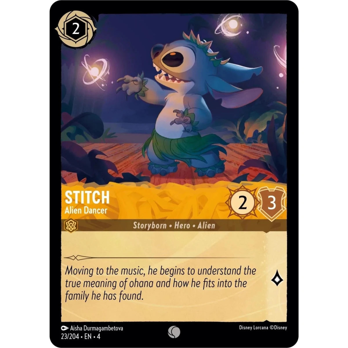 Stitch - Alien Dancer (23/204) (Ursula's Return) in Malta | LAB7