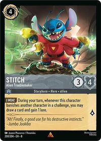 Stitch - Alien Troublemaker (200/204) (Reign of Jafar) in Malta | LAB7