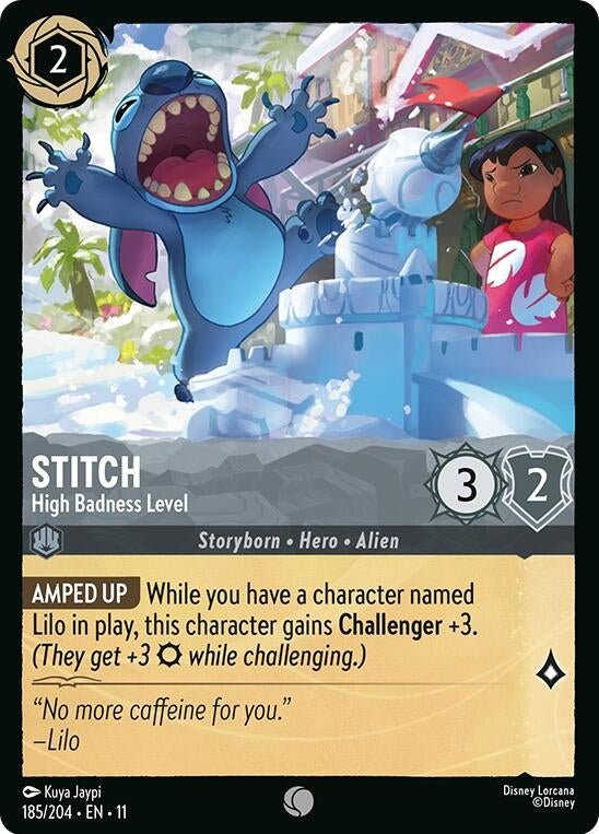 Stitch - High Badness Level (185/204) in Malta | LAB7