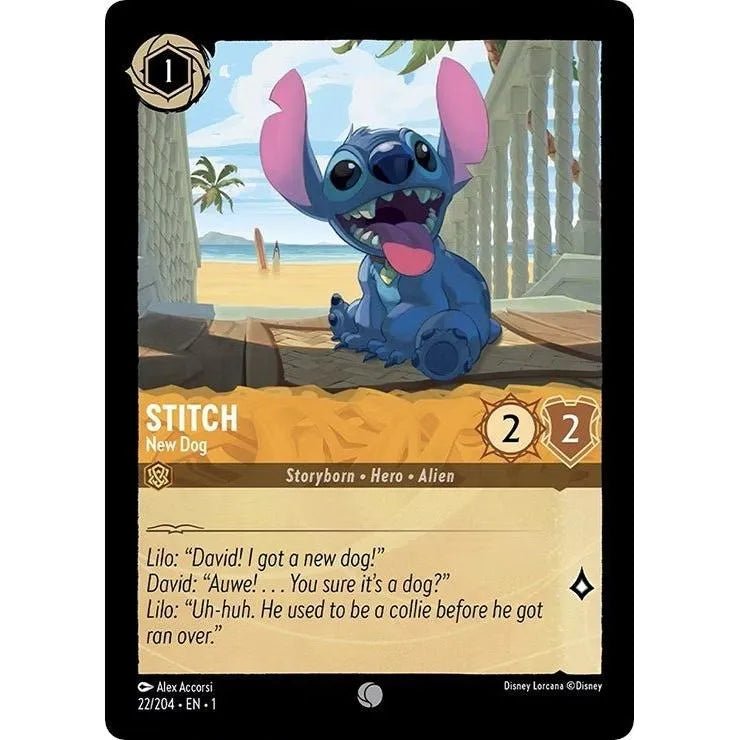 Stitch - New Dog (22/204) (The First Chapter) in Malta | LAB7