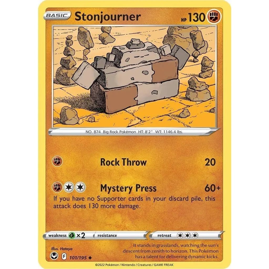 Stonjourner (101/195) (SWSH12: Silver Tempest) in Malta | LAB7