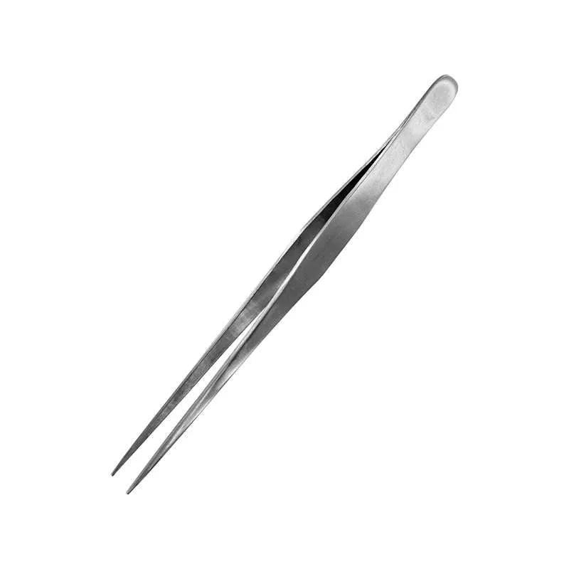 Straight Tip Stain Steel Tweezers 175mm in Malta | LAB7