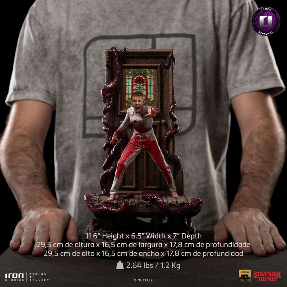 Stranger Things Art Scale Deluxe Statue 1/10 Eleven 30 cm by LAB7 Malta, Europe