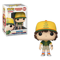 Stranger Things POP! TV Vinyl Figure Dustin (At Camp) 9 cm by LAB7 Malta, Europe