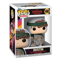 Stranger Things POP! TV Vinyl Figure Hunter Dustin with Shield by LAB7 Malta, Europe