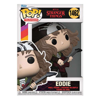 Stranger Things POP! TV Vinyl Figure Hunter Eddie with Guitar by LAB7 Malta, Europe