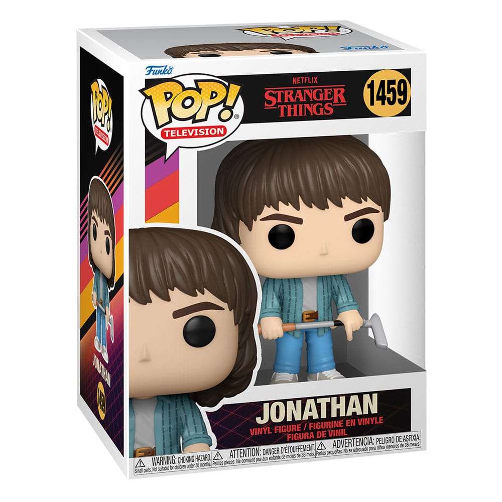 Stranger Things POP! TV Vinyl Figure Jonathan with Golf Club by LAB7 Malta, Europe