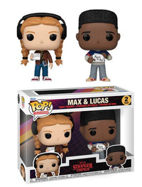 Stranger Things Season 4 POP! TV 2 - Pack – Max & Lucas Vinyl Figures by LAB7 Malta, Europe