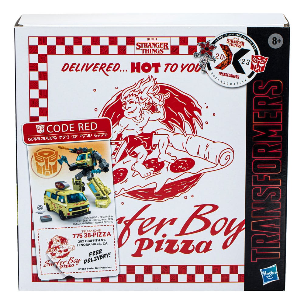 Stranger Things x Transformers: Code Red Action Figure by LAB7 Malta, Europe