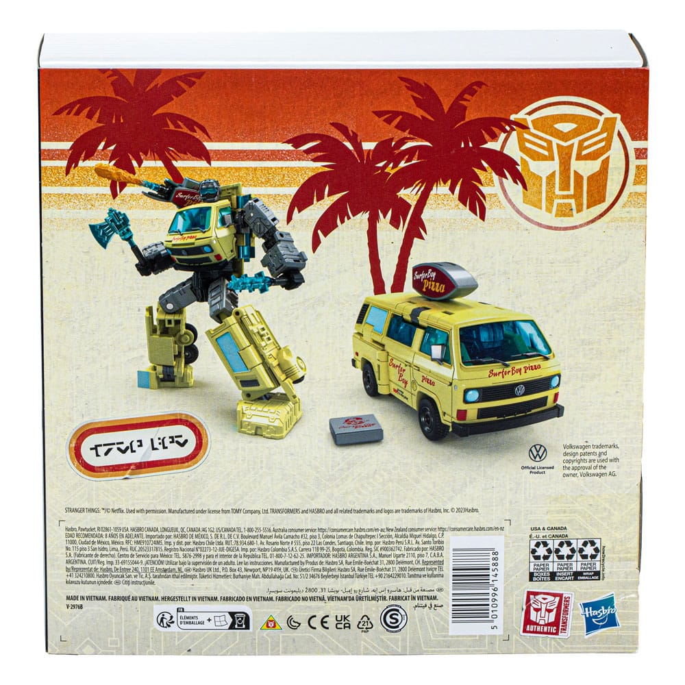 Stranger Things x Transformers: Code Red Action Figure by LAB7 Malta, Europe