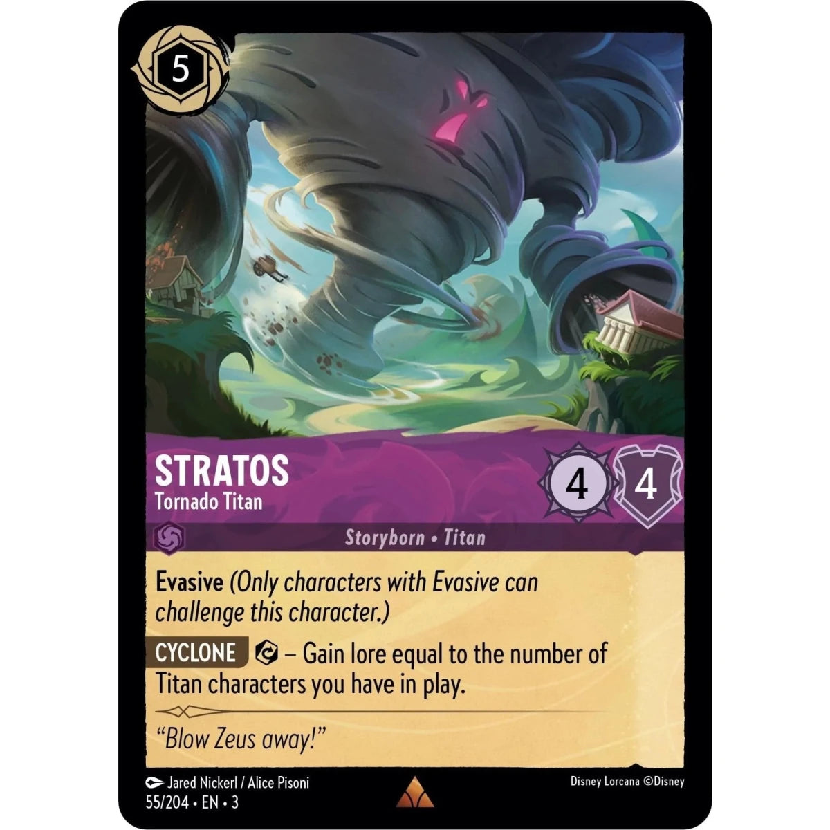 Stratos - Tornado Titan (55/204) (Into the Inklands) in Malta | LAB7