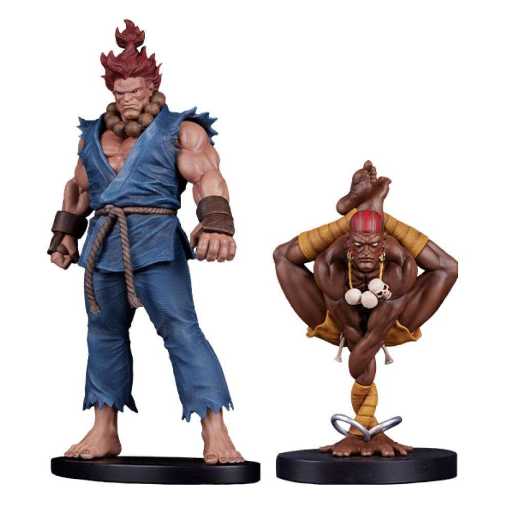Street Fighter PVC Statues 1/10 Akuma & Dhalsim 21 cm in Malta | LAB7