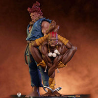 Street Fighter PVC Statues 1/10 Akuma & Dhalsim 21 cm by LAB7 Malta, Europe
